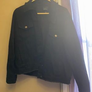 Just USA extra large black Jean jacket
